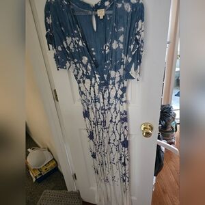 Surf Gypsy Long Dress, Side Slits